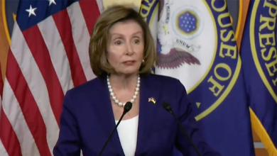 Nancy Pelosi refused to speculate on her future in the Democratic Party