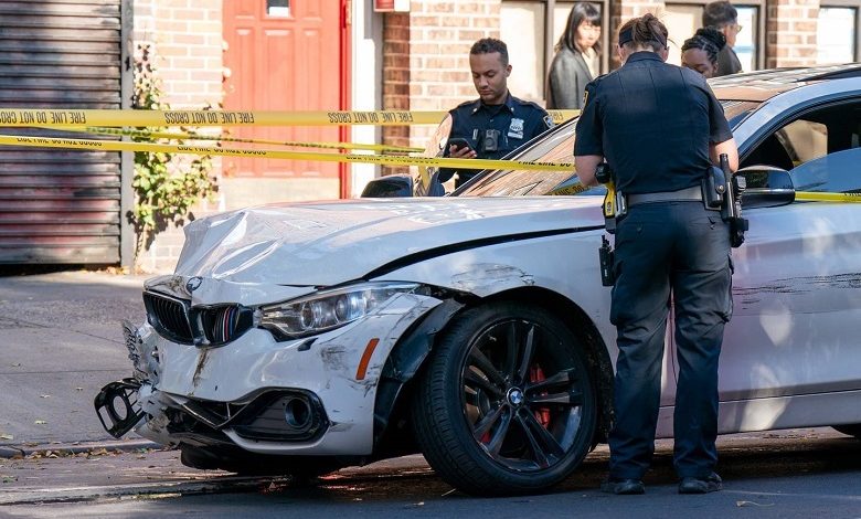 Chaotic scene took place in New York on Saturday, two men hospitalized with gunshot wounds