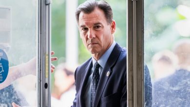 Former U.S. Rep. Tom Suozzi on Tuesday launched a campaign to retake the New York congressional seat held by Rep. George Santos