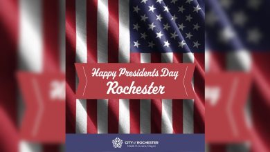 Rochester City Hall and administrative offices to close for Presidents Day observance on February 16 Rochester City Hall and administrative offices to close for Presidents Day observance on February 16